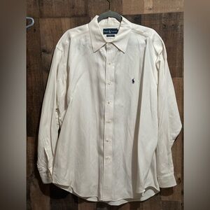 Ralph Lauren Silk/ Linen Blend Button Down